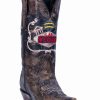 Boot * | Dan Post Women'S Las Vegas Western Boots Snip Toe Chocolate