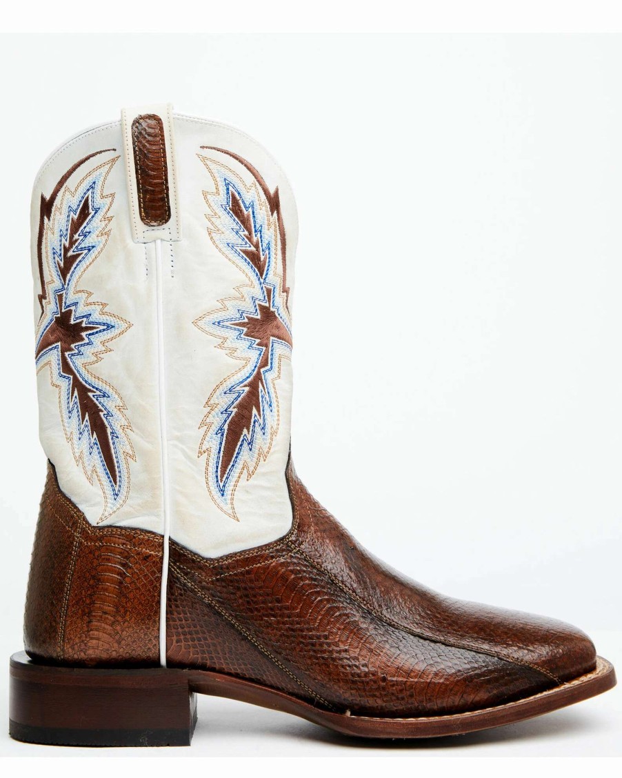 Boot * | Dan Post Men'S Watersnake Western Boots Broad Square Toe